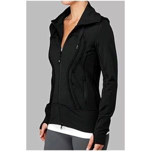 Lululemon black activewear zip up